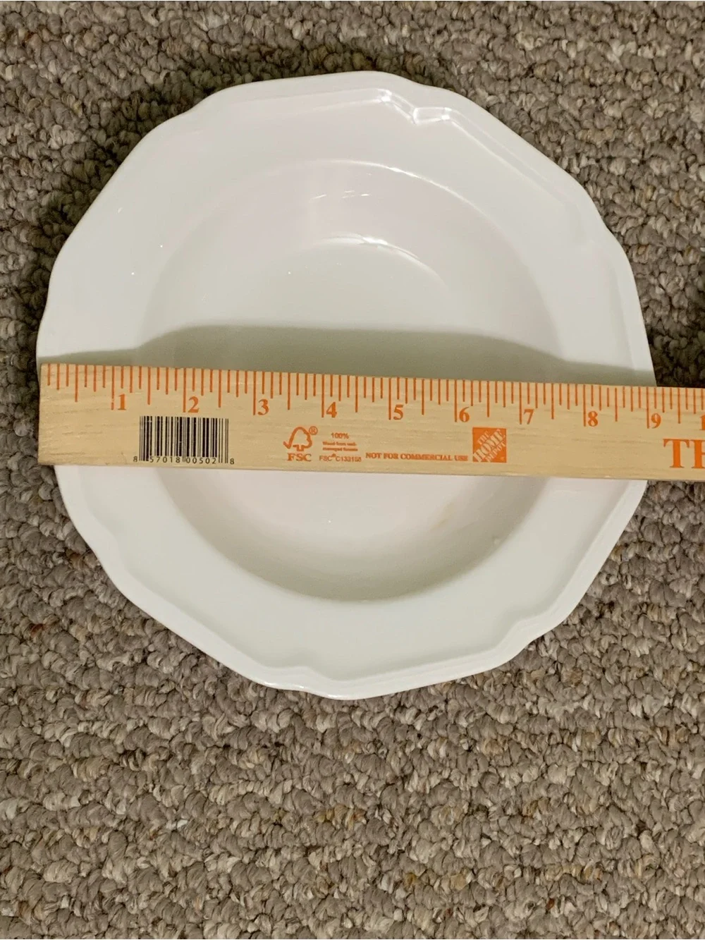 Set 4 Mikasa Ultima + Super Strong Fine China Antique White Rim Soup Pasta Bowl